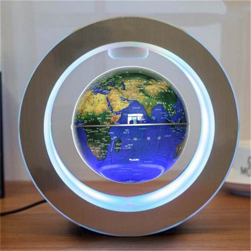 Anti Gravity Floating LED World Map